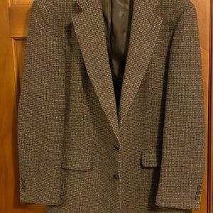 Bert Pulitzer Harris Tweed Hand woven Scottish wool Numbered Sporty jacket